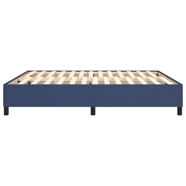 vidaXL Ramsäng blå 160x200 cm tyg Blå