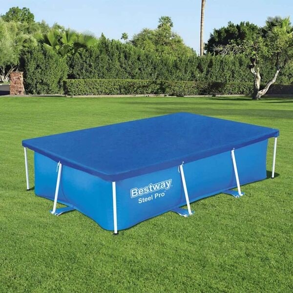 Bestway Poolöverdrag Flowclear 259x170 cm Blå