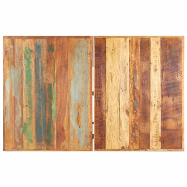 vidaXL Soffbord 142x90x42 cm massivt återvunnet trä Brun
