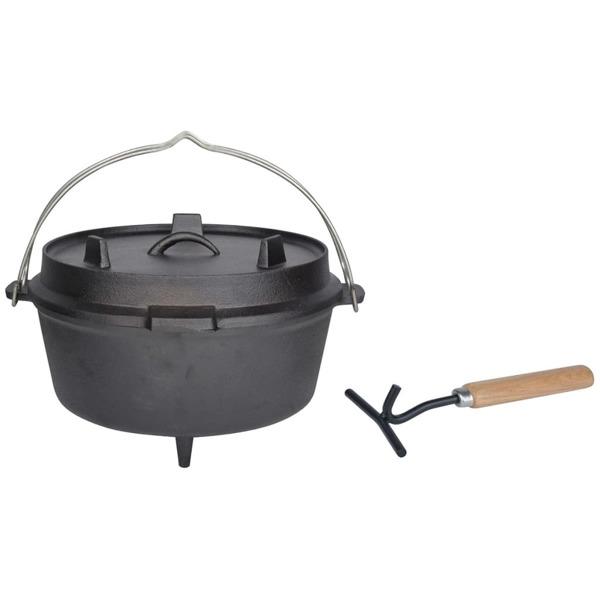 Esschert Design Holländsk ugn 6,5 L svart FF235 Svart