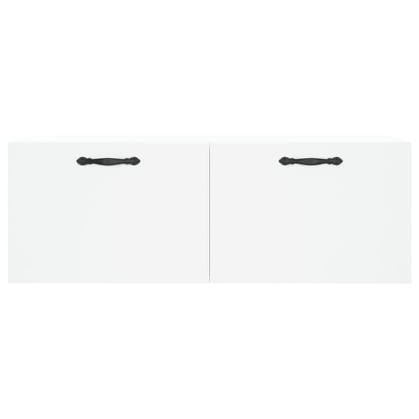 vidaXL Väggskåp vit 100x36,5x35 cm konstruerat trä Vit