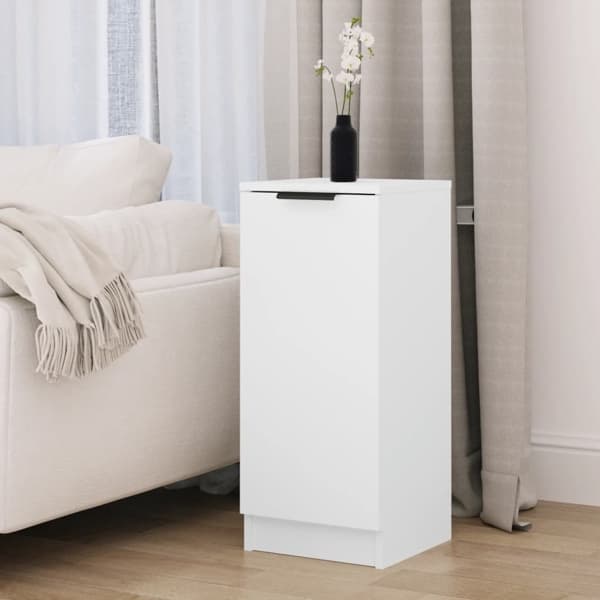 vidaXL Skåp vit 30x30x70 cm konstruerat trä Vit