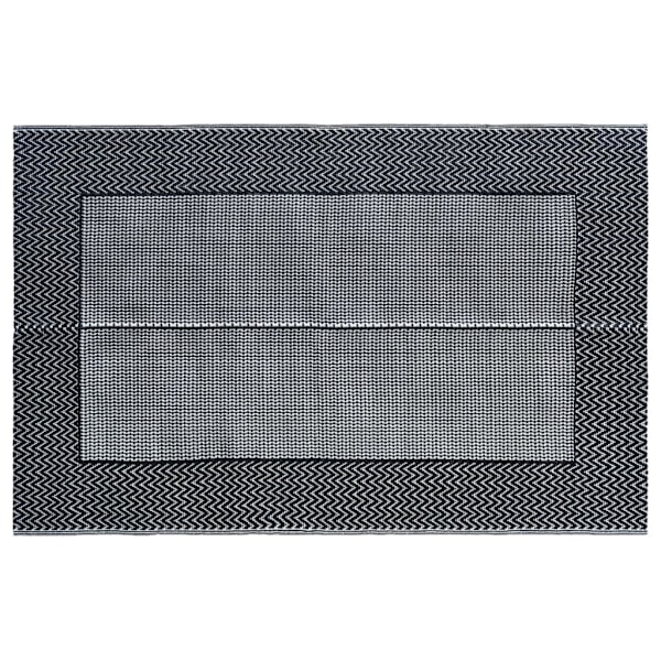 vidaXL Utomhusmatta ARAKIL grå 120x180 cm PP grå