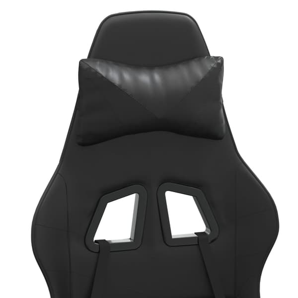 vidaXL Gamingstol svart konstläder art
