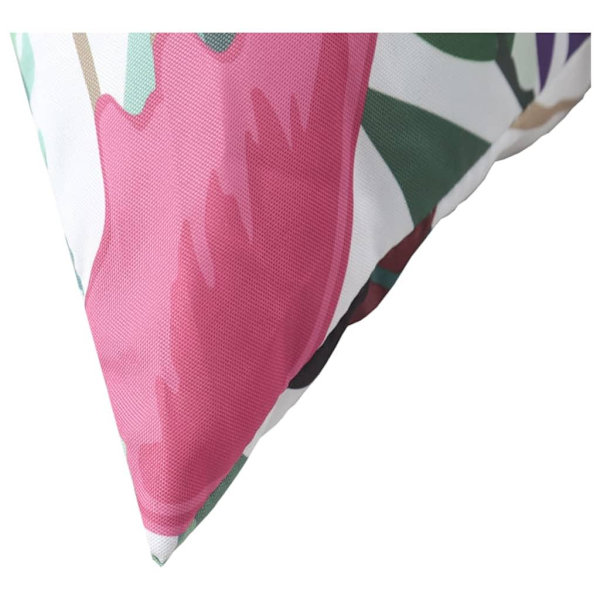 vidaXL Prydnadskuddar 4 st flerfärgad 50x50 cm tyg Flerfärgsdesign