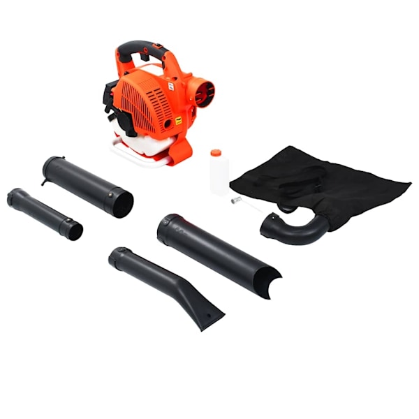 vidaXL 3-i-1 Bensindriven lövblås 26 cc orange Orange