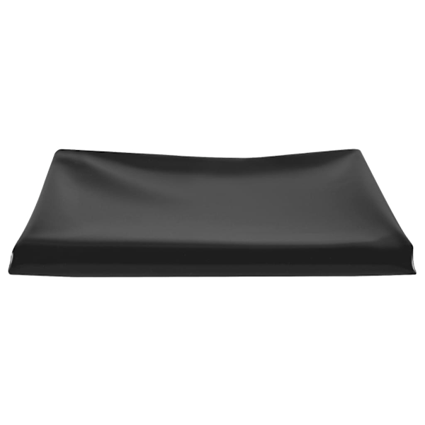 vidaXL Dammduk svart 4x3 m PVC 1 mm