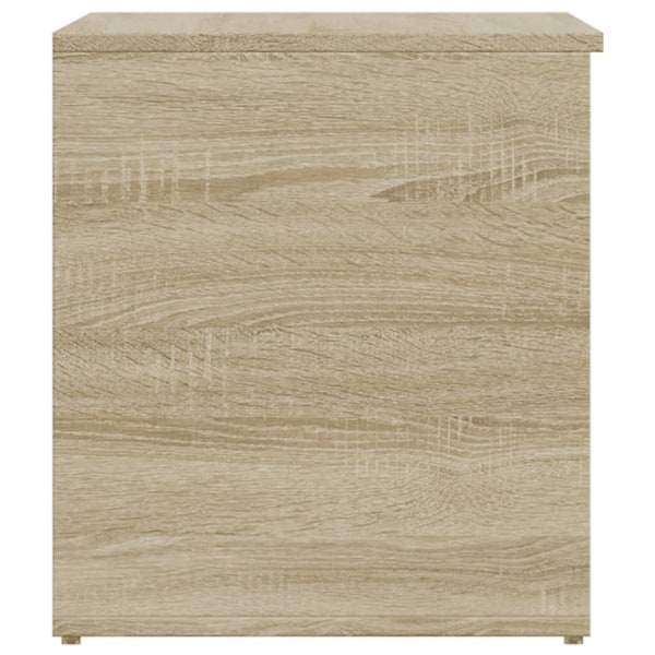 vidaXL Förvaringskista sonoma-ek 84x42x46 cm konstruerat trä Brun