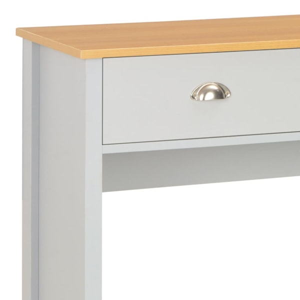 vidaXL Konsolbord grå 97x35x76 cm grå