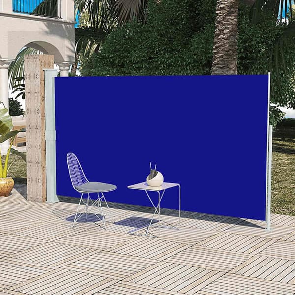 vidaXL Sidomarkis 160x300 cm blå Blå
