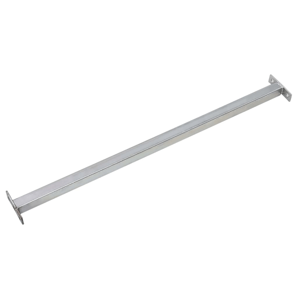 vidaXL Justerbart inkrypningsskydd för fönster 710-1200 mm Silver