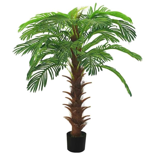 vidaXL Konstväxt kottepalm med kruka 140 cm grön Grön