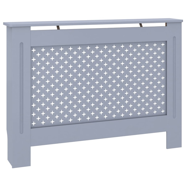 vidaXL Elementskydd antracit 112x19x81,5 cm MDF Antracit