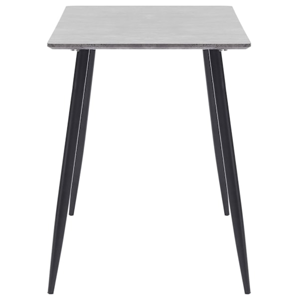 vidaXL Matbord grå 120x60x75 cm MDF grå