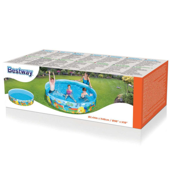 Bestway Pool Dinosaur Fill'N Fun Flerfärgsdesign