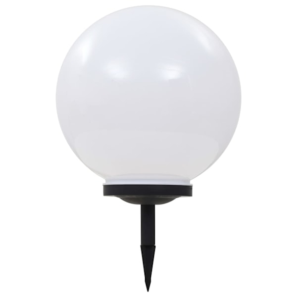 vidaXL Sollampa LED sfärisk 40 cm RGB Vit