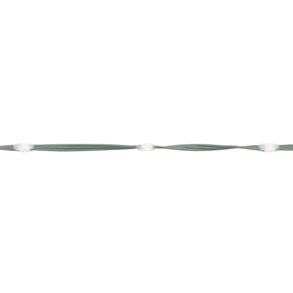 vidaXL LED julgran på flaggstång 1534 LEDs kallvit 500 cm Kallvit