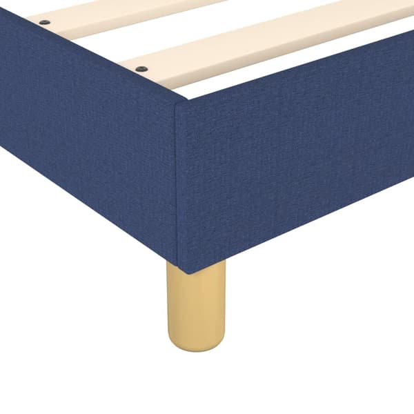 vidaXL Ramsäng blå 80x200 cm tyg Blå