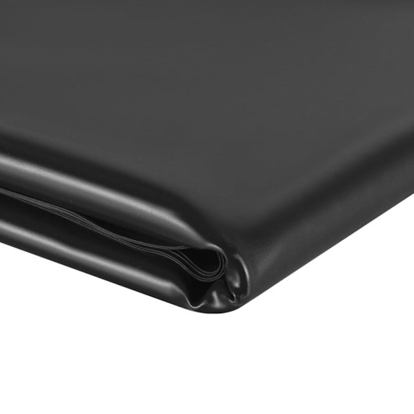 vidaXL Dammduk svart 4x3 m PVC 1 mm