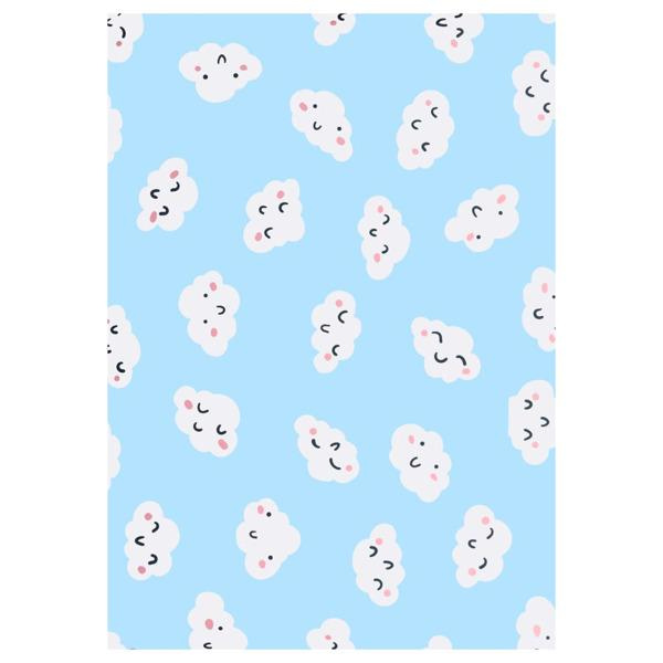 vidaXL Matta flerfärgad 80x150 cm tyg multifärg
