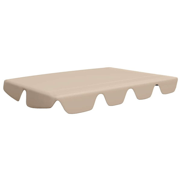 vidaXL Reservtak för hammock beige 150/130x105/70 cm Beige