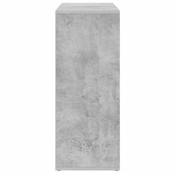 vidaXL Skänk betonggrå 60x30x75 cm konstruerat trä grå
