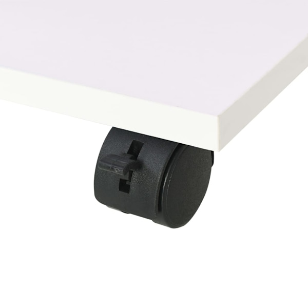 vidaXL Rullhylla 50x35x42 cm vit Vit