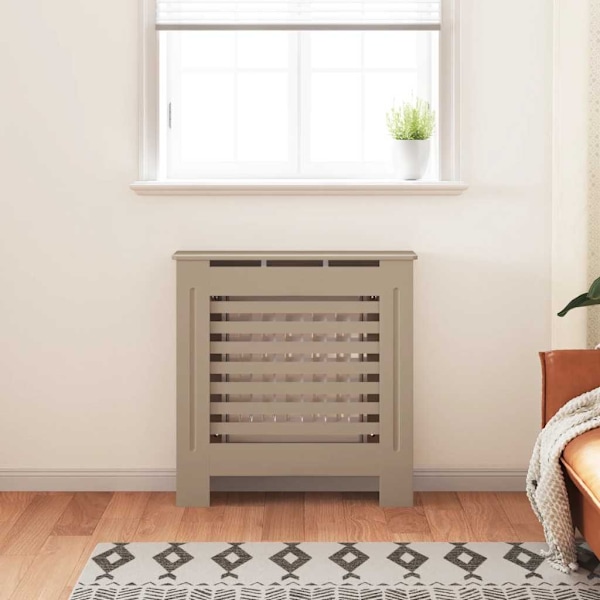 vidaXL Elementskydd MDF 78 cm Brun