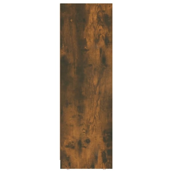 vidaXL Badrumsskåp rökfärgad ek 30x30x95 cm konstruerat trä Brun