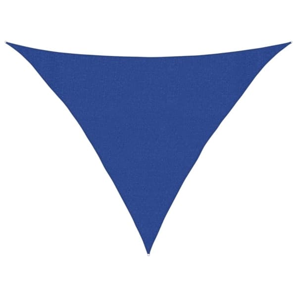 vidaXL Solsegel 160 g/m² blå 3x3x4,2 m HDPE Blå