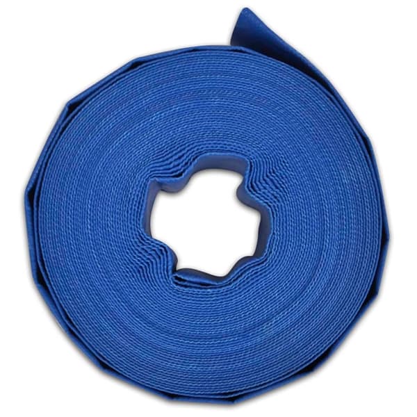 vidaXL Platt slang 50 m 1.5" PVC
