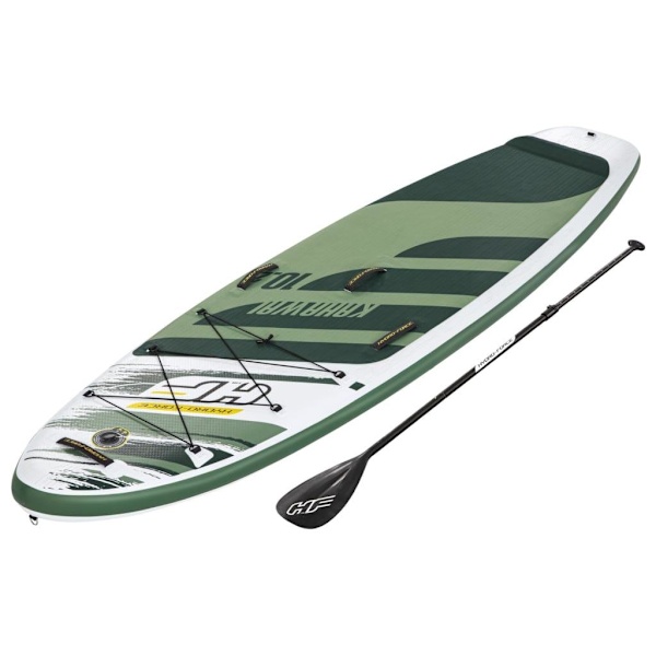 Bestway Uppblåsbar SUP-bräda Hydro-Force Kahawai Set 310x86x15 cm Grön