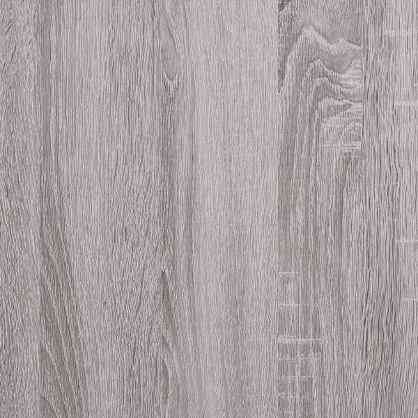 vidaXL Soffbord grå sonoma 100x40x40 cm konstruerat trä Grå