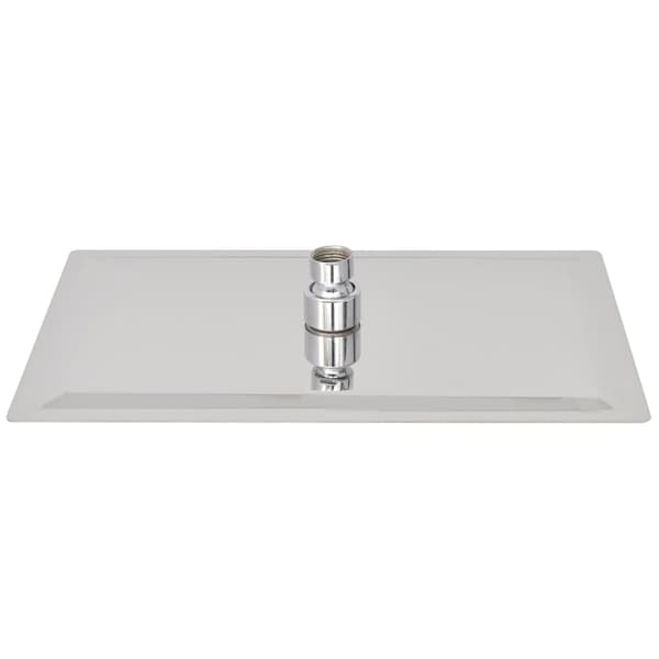 vidaXL Munstycke till Takdusch, Rostfritt Stål 20x30 cm Rektangulär Silver