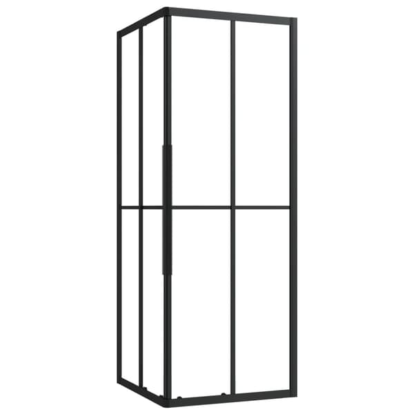 vidaXL Duschvägg ESG 80x80x180 cm Transparent