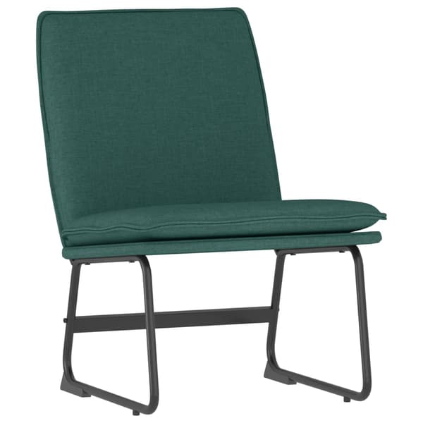 vidaXL Loungestol mörkgrön 52x75x76 cm tyg Grön