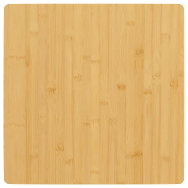 vidaXL Bordsskiva 60x60x1,5 cm bambu Brun