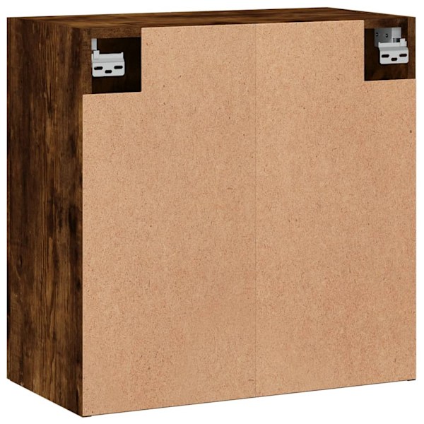 vidaXL Väggskåp rökfärgad ek 60x31x60 cm konstruerat trä Brun