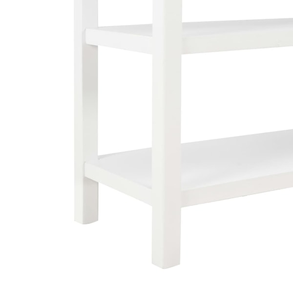 vidaXL Skänk vit 110x35x80 cm MDF Vit