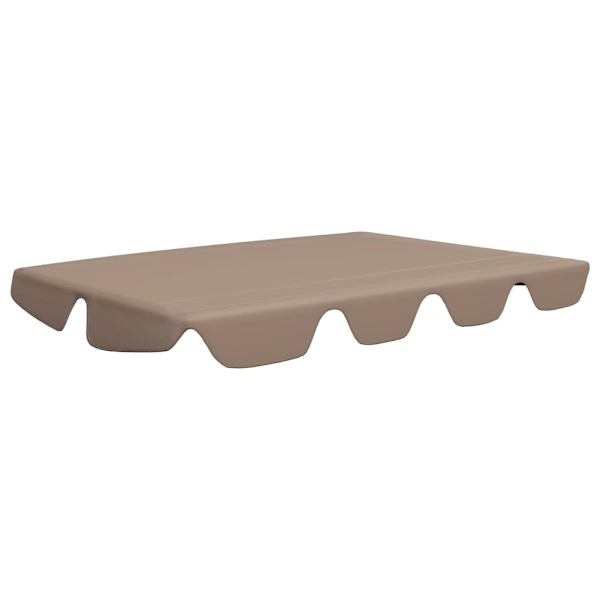 vidaXL Reservtak för hammock taupe 150/130x105/70 cm Taupe