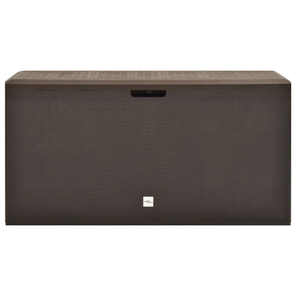 vidaXL Dynbox brun 114x47x60 cm Brun