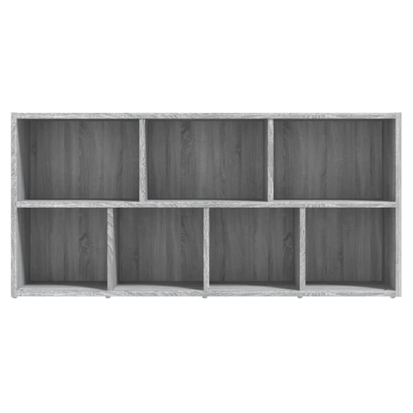vidaXL Bokhylla grå sonoma 50x25x106 cm Grå