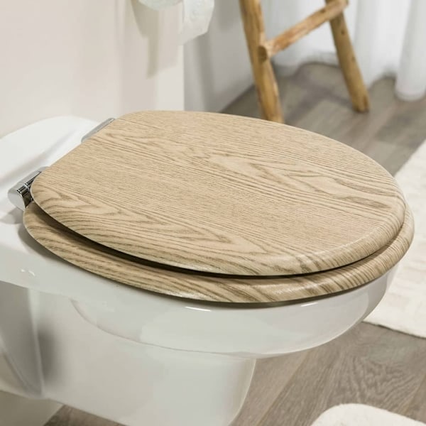 Tiger Toalettsits med mjuk stängning Scaffold MDF brun 252022546 Brun
