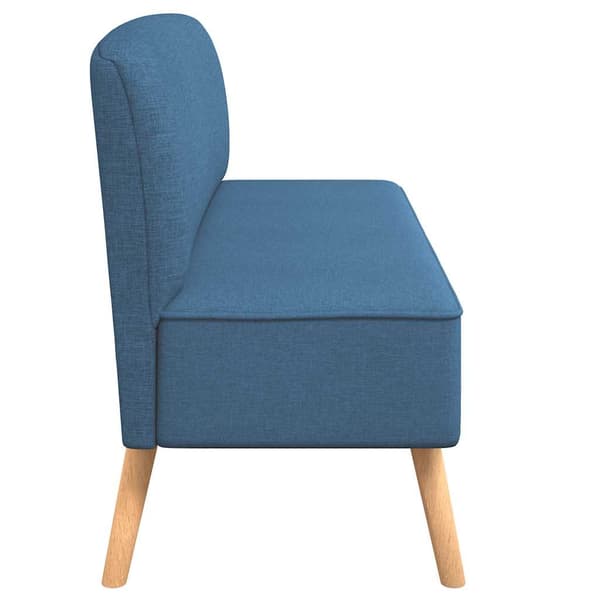 vidaXL Soffa 117x55,5x77 cm tyg blå Blå