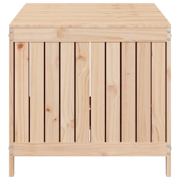 vidaXL Dynbox 147x68x64 cm massiv furu Brun