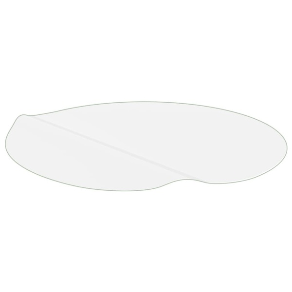 vidaXL Bordsskydd matt Ø 70 cm 2 mm PVC Transparent