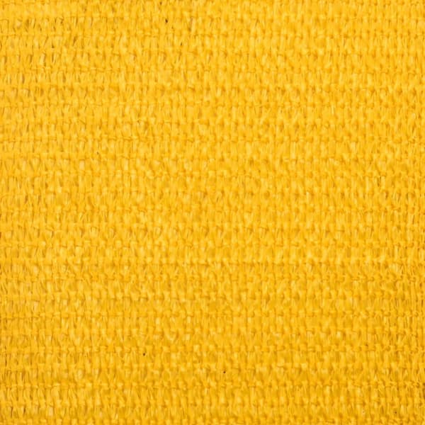 vidaXL Solsegel 160 g/m² rektangulär gul 4x7 m HDPE Gul