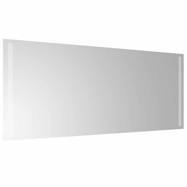 vidaXL Badrumsspegel LED 100x40 cm Transparent