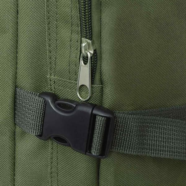 vidaXL Arméryggsäck 65 L grön Grön