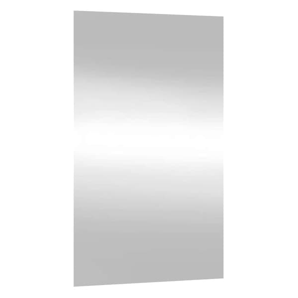 vidaXL Väggspegel 50x80 cm glas rektangulär Silver